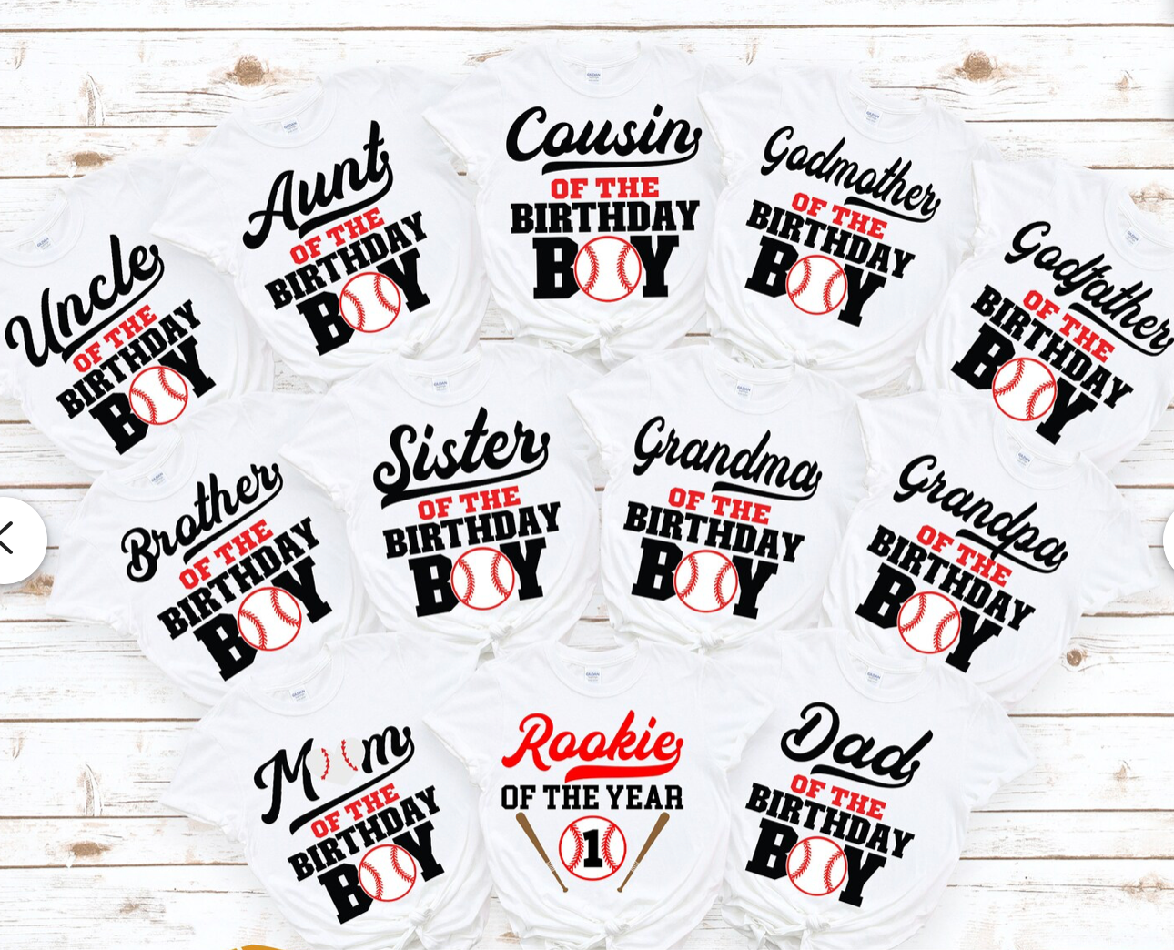 Baseball Birthday Boy Shirt