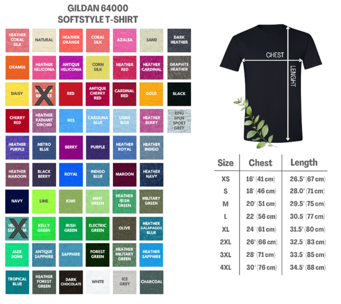 Skin tone hearts shirt