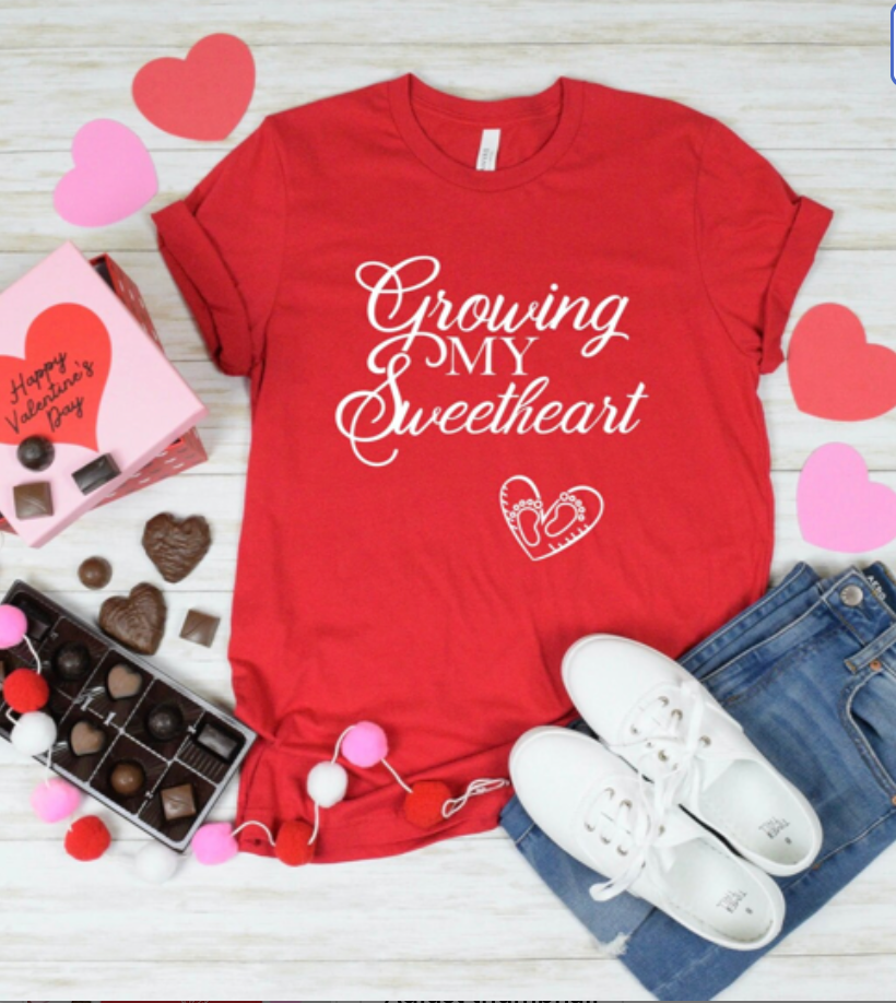 Growing My Sweetheart Shirt