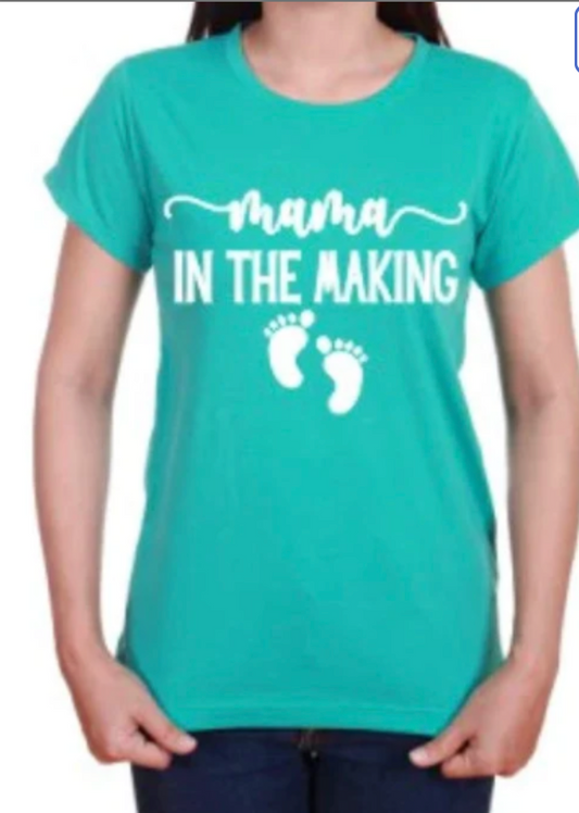 Mama in the making shirt